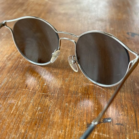 Prada Mirror Silver Frame Sunglasses SPR 62S // Like New! main image 4